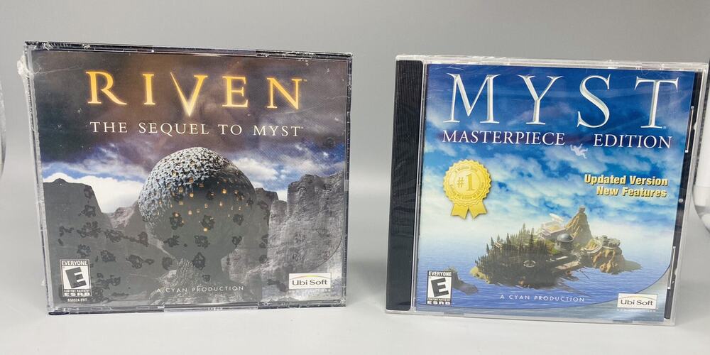 Myst Master Piece Edition & Riven The Sequel To Myst NEW!
